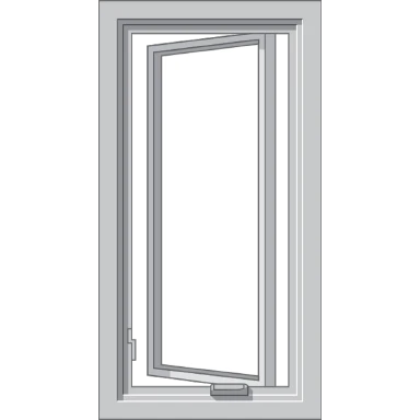 Kalamazoo Pella Hurricane Shield Series Vinyl Casement Window