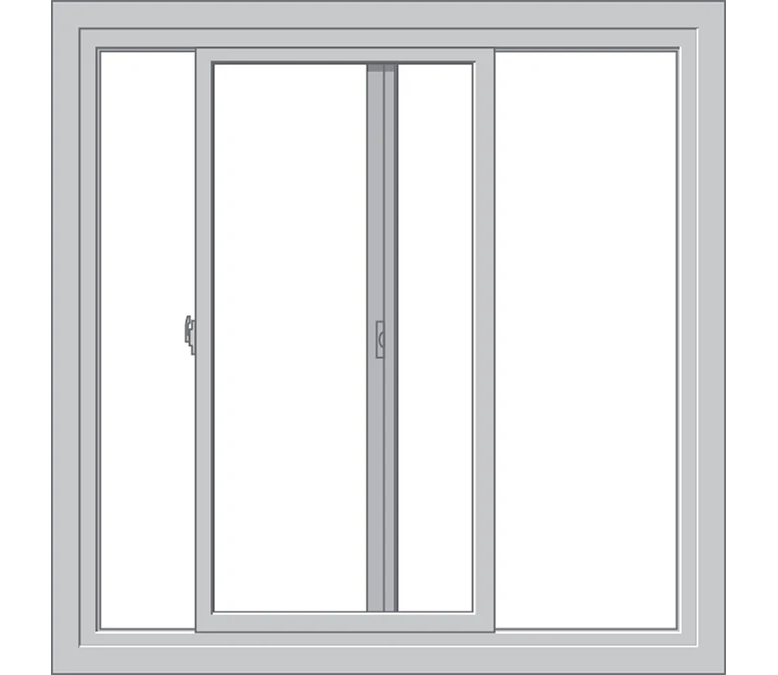 Kalamazoo Pella Hurricane Shield Series Vinyl Sliding Window